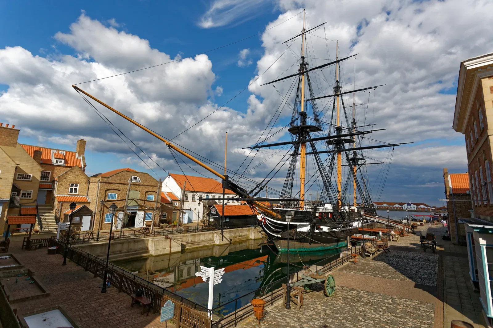 HMS Trincomalee at The National Museum of the Royal Navy Hartlepool