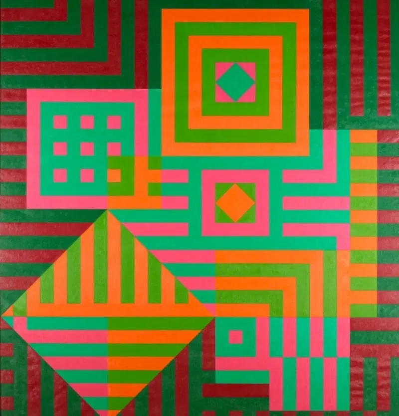 Vasarely - Adrian: Bewegende beelden