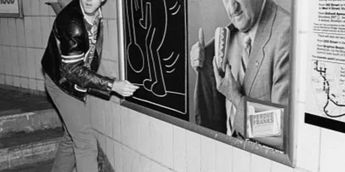 Voice of the Streets: Keith Haring's Subway Drawings