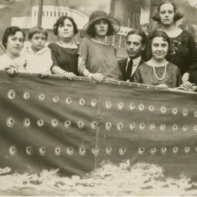 Kom aan boord! Portretten per minuut