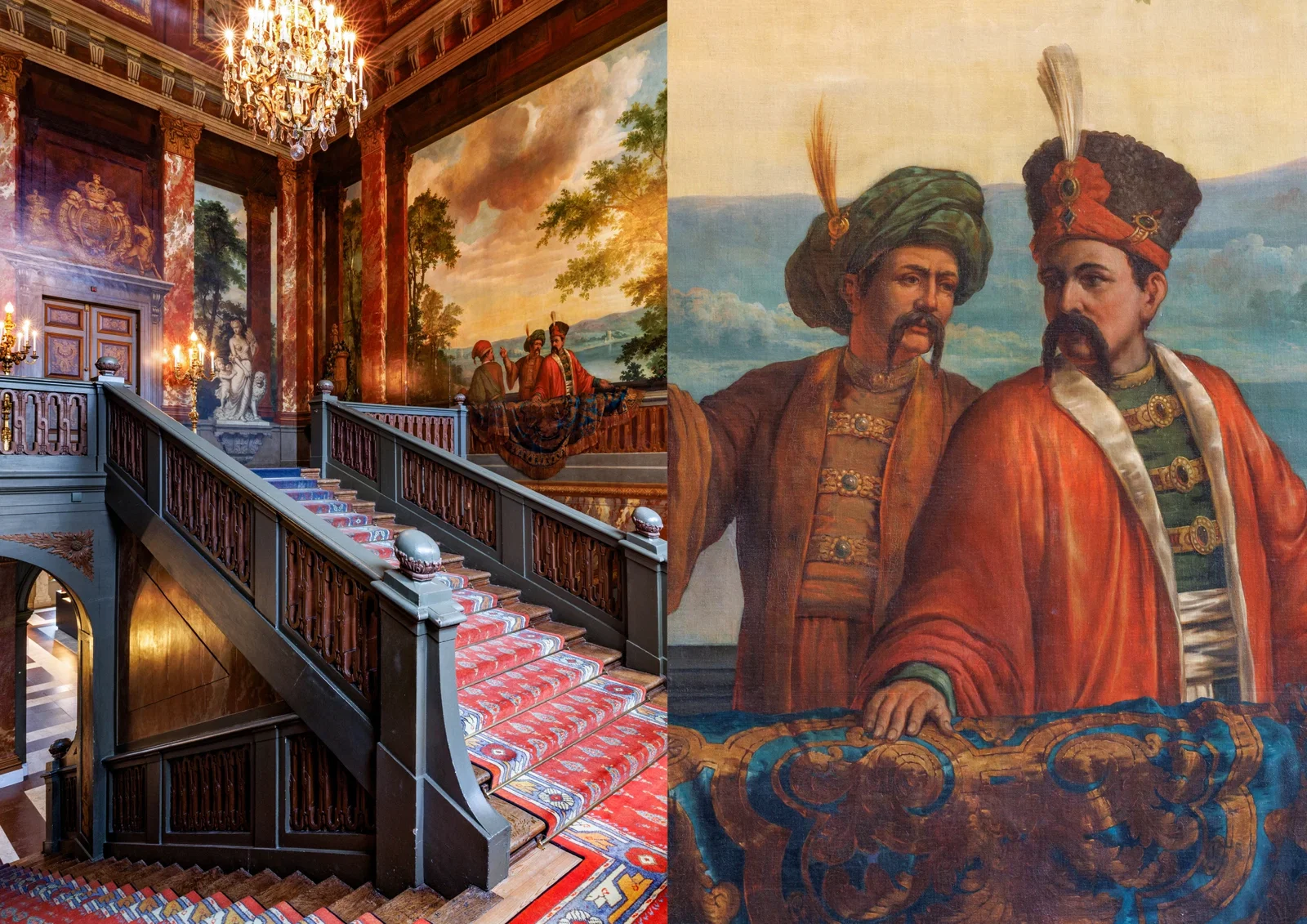 The Grand Staircase, if walls could talk.