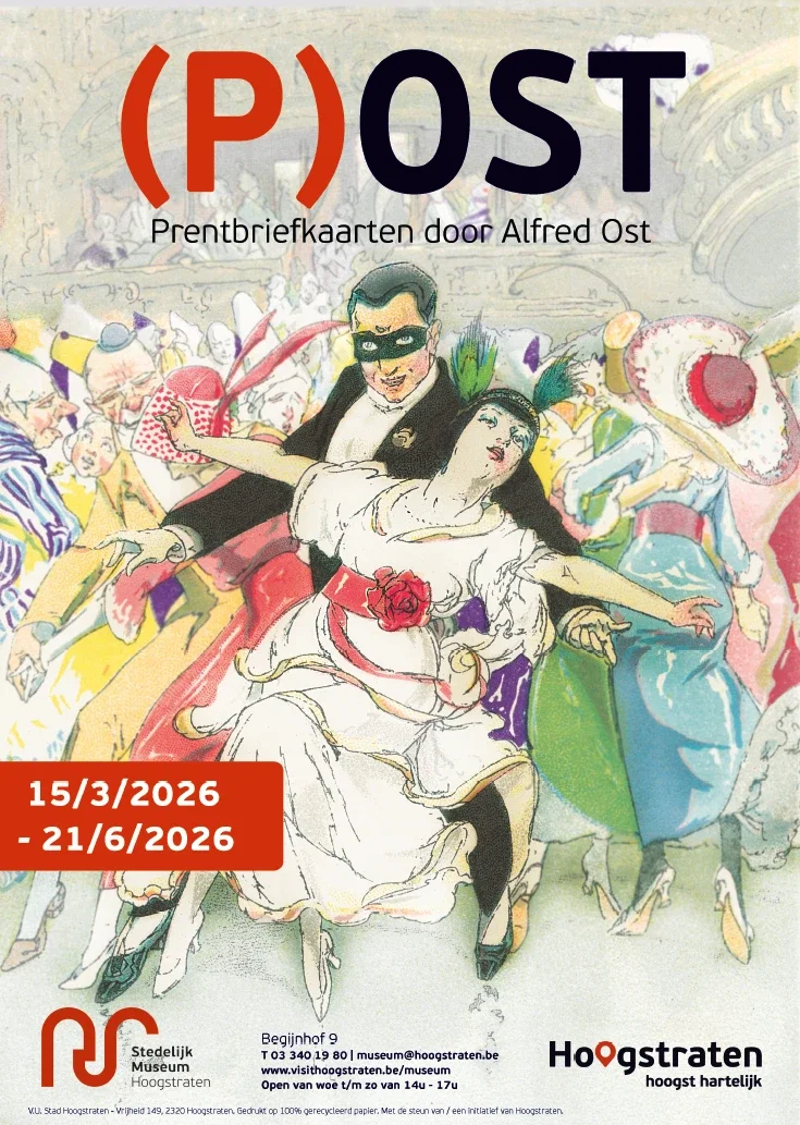 (P)OST, prentbriefkaarten van Alfred Ost