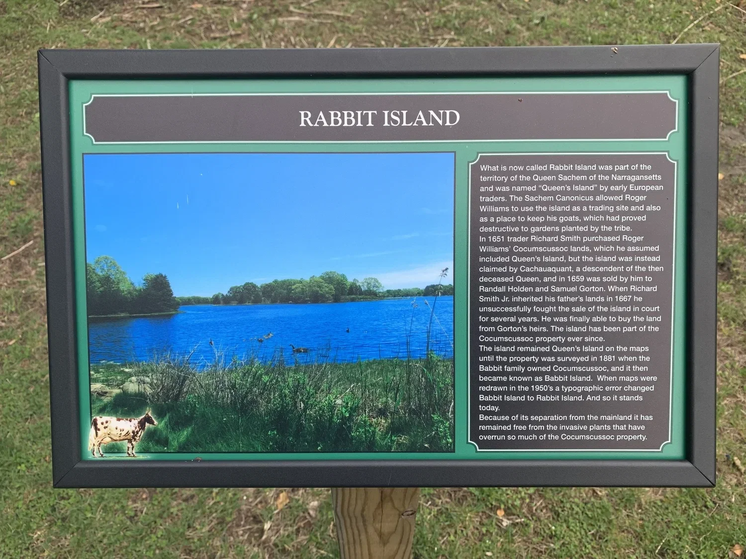 Smith’s Castle at Cocumscussoc