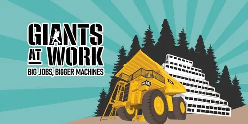 Gigantes trabajando: grandes trabajos, grandes máquinas