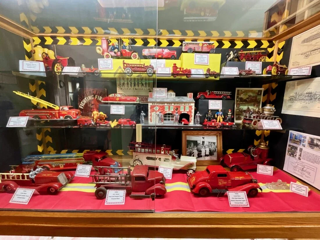 1880-1950s Firetruck Model Exhibit