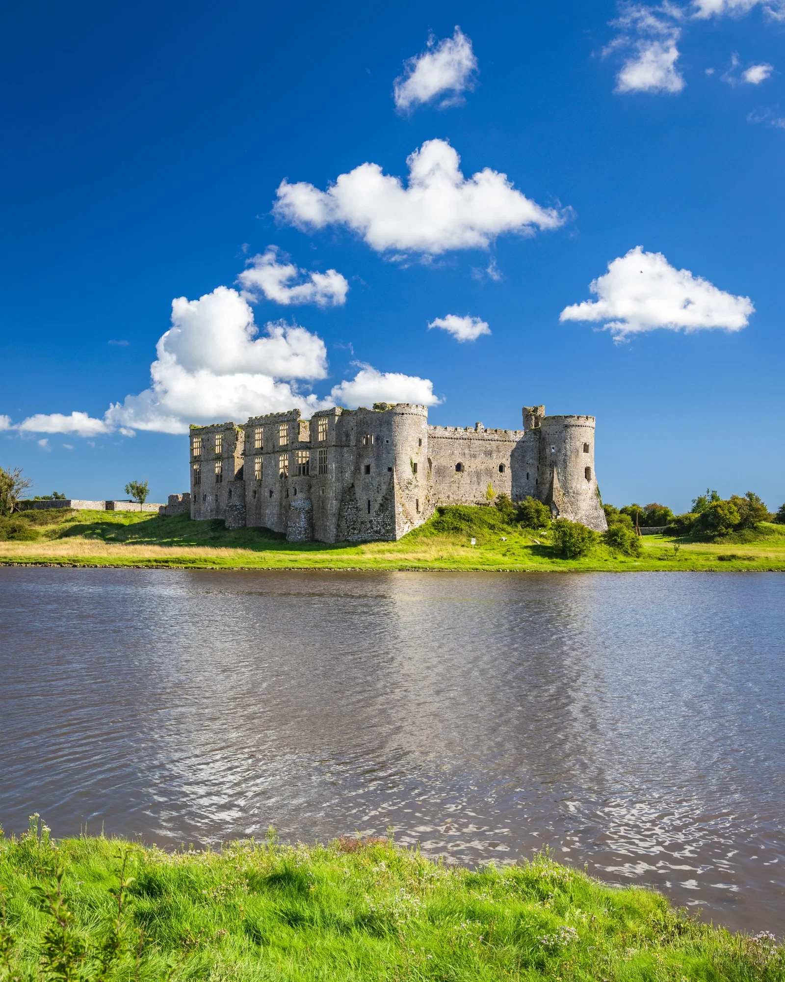 Carew Castle and Tidal Mill