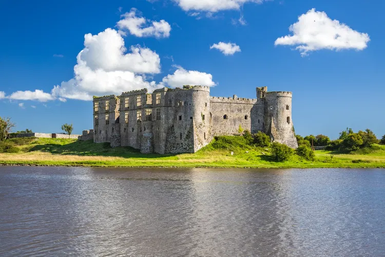 Carew Castle and Tidal Mill