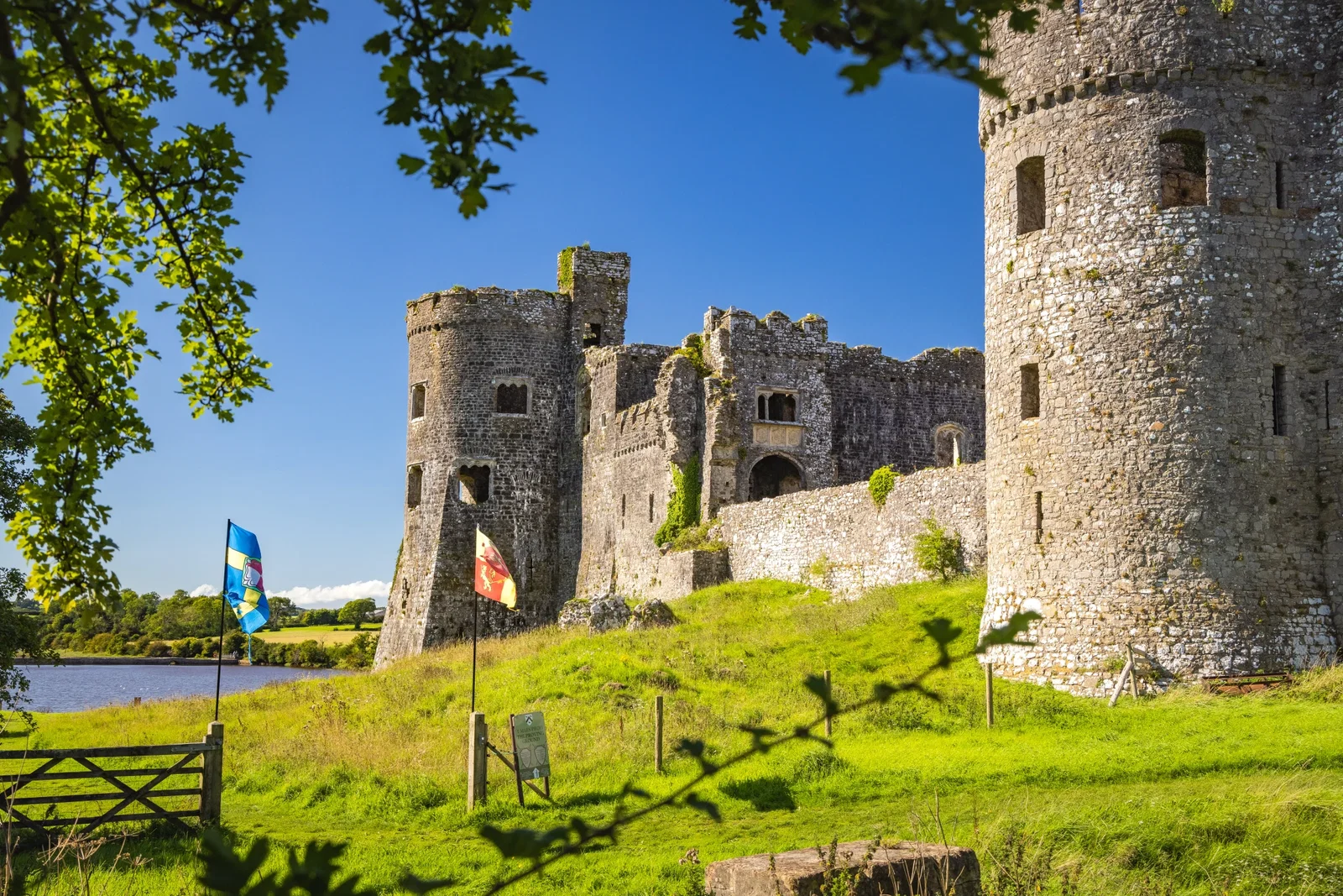 Carew Castle and Tidal Mill