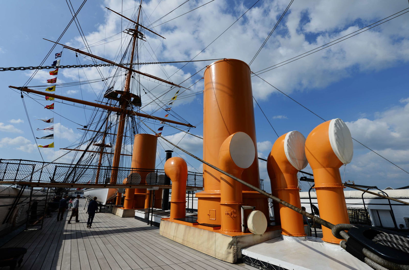 HMS Warrior at Portsmouth Historic Dockyard