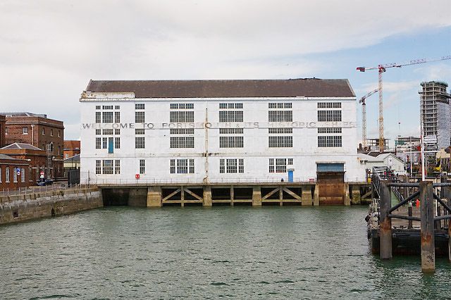 Boathouse 4 at Portsmouth Historic Dockyard