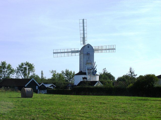 Saxtead Green Post Mill