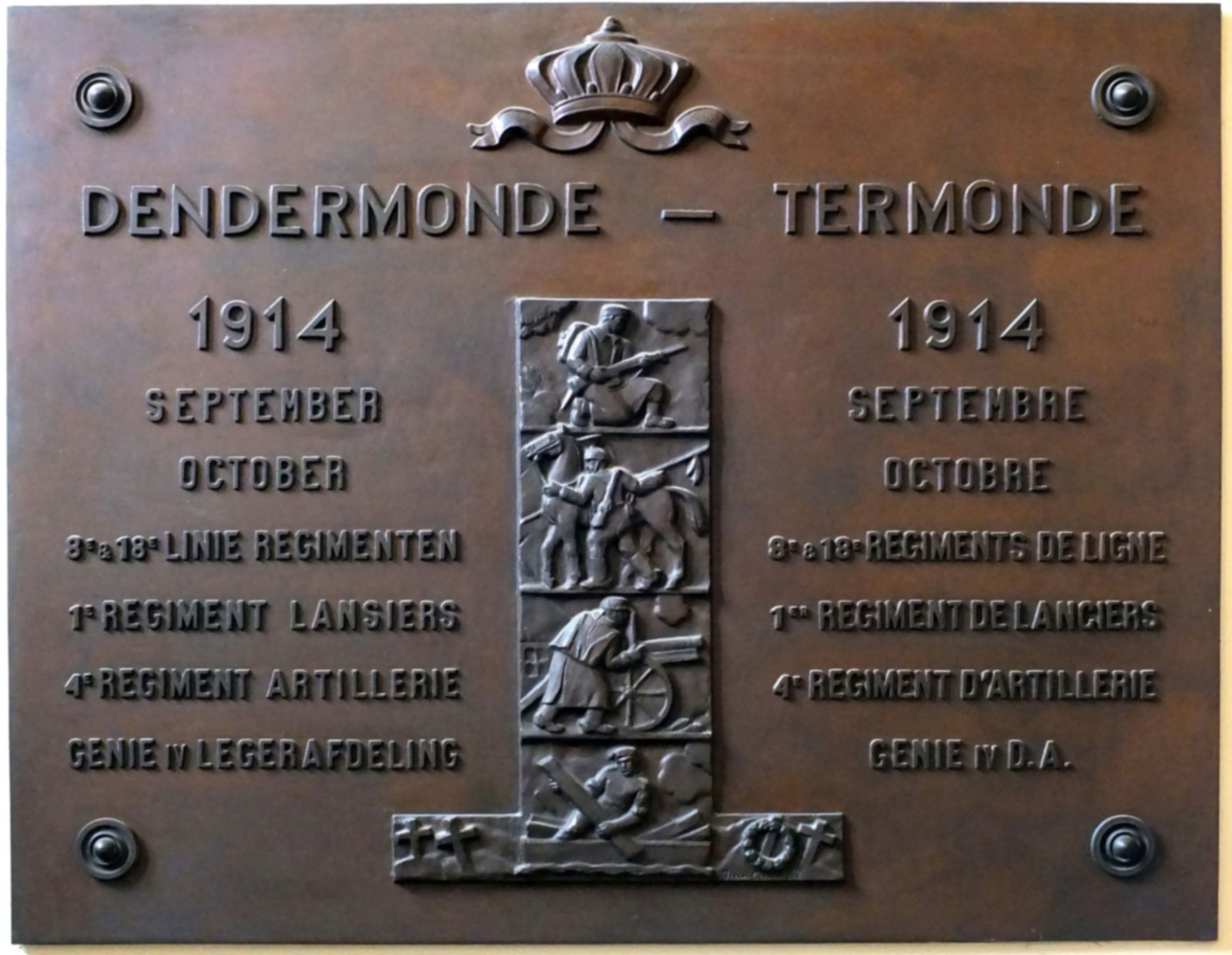 Stadhuis en Lakenhalle Dendermonde