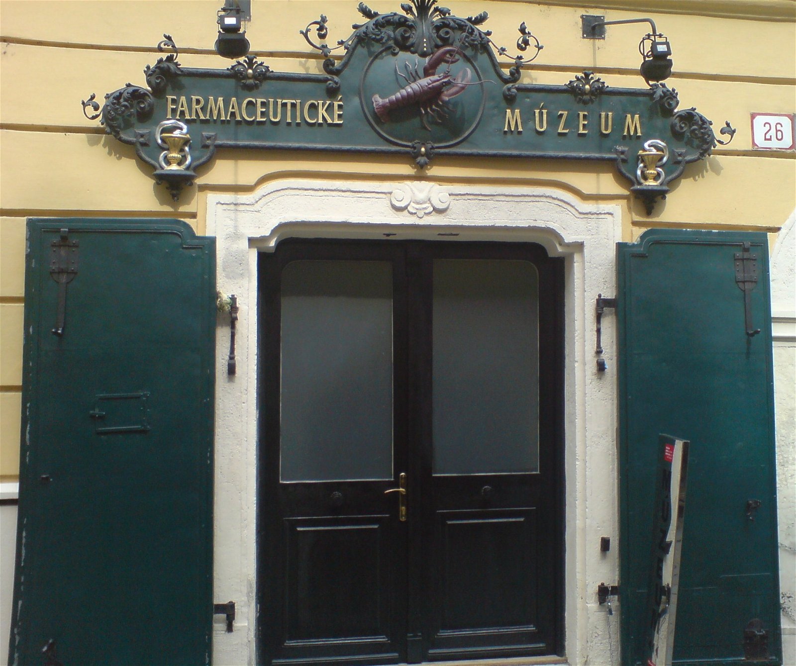 Museum of Pharmacy - Red Crayfish Pharmacy