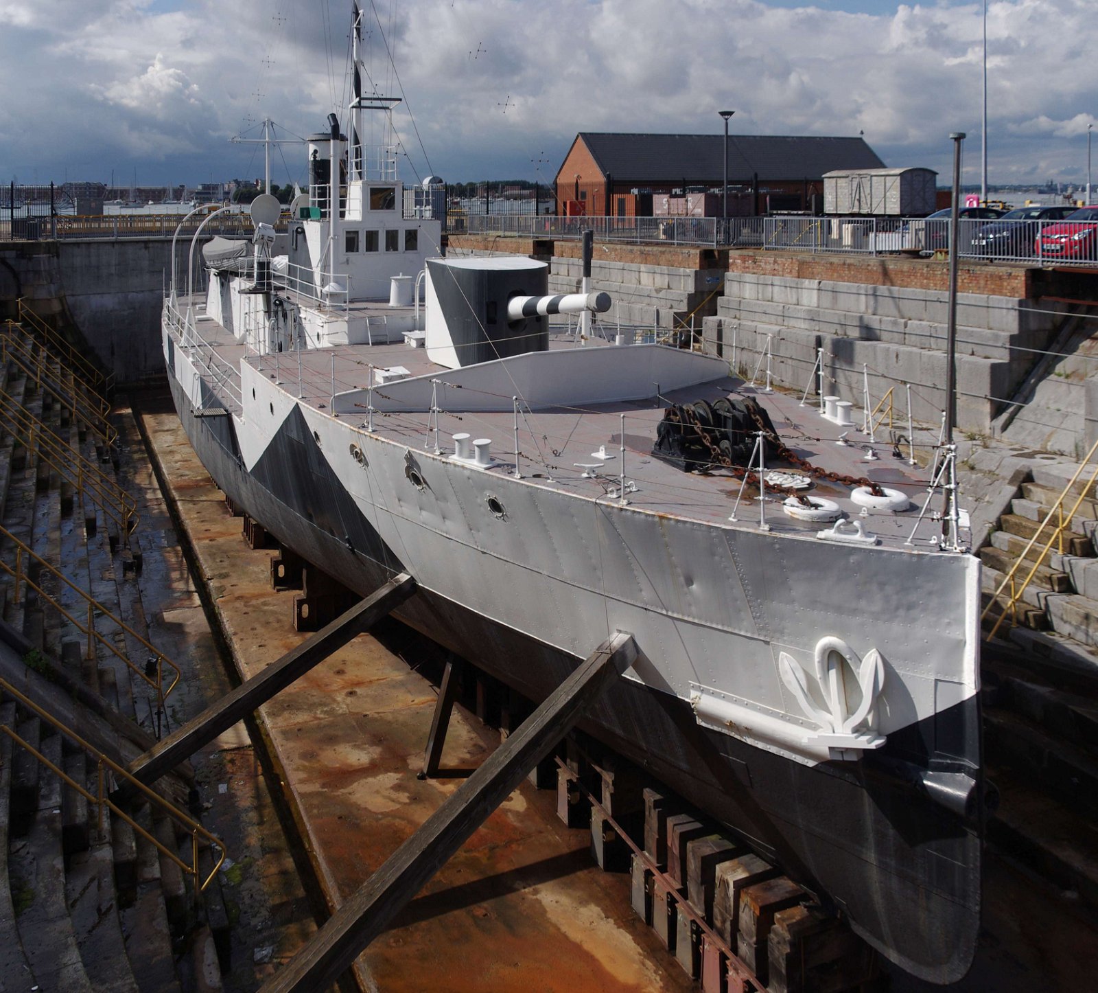 HMS M.33 at Portsmouth Historic Dockyard
