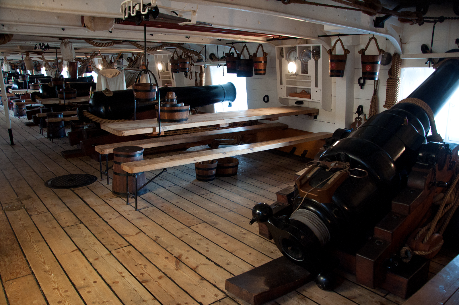 HMS Warrior at Portsmouth Historic Dockyard