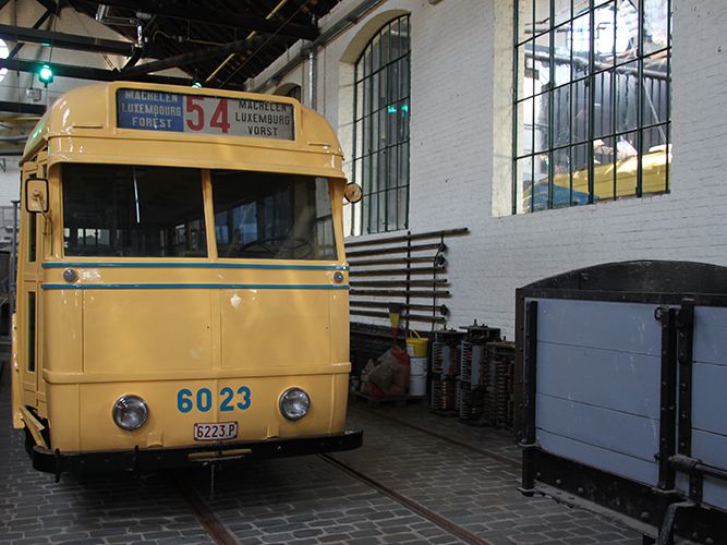 Brussels tram museum