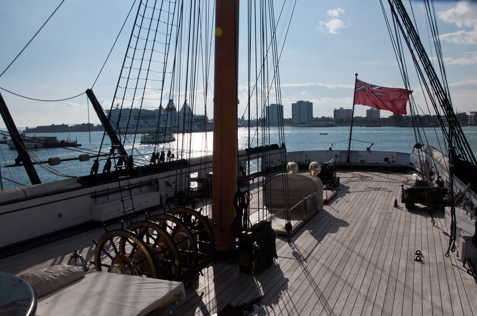 HMS Warrior at Portsmouth Historic Dockyard