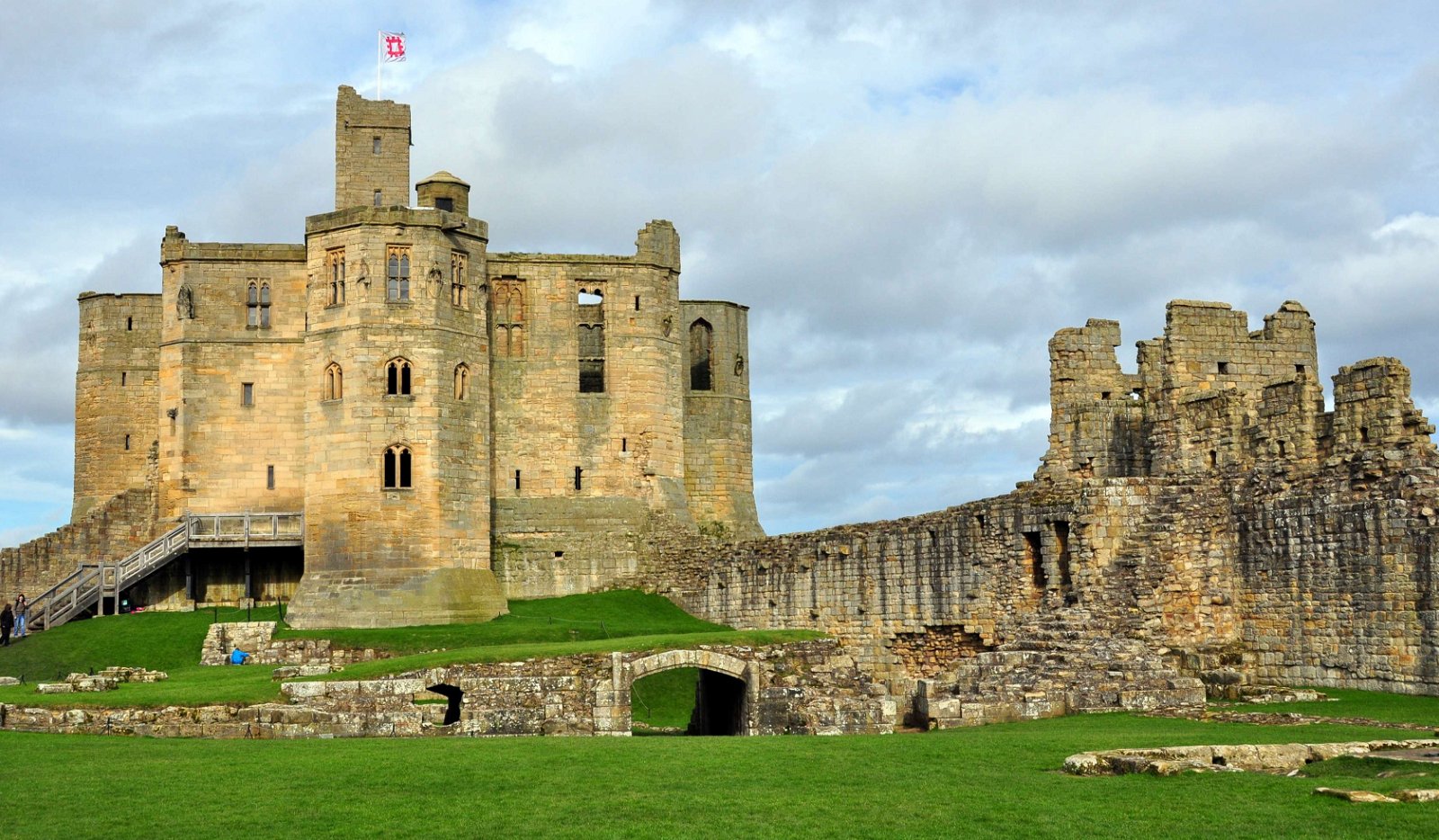 Warkworth Castle and Hermitage
