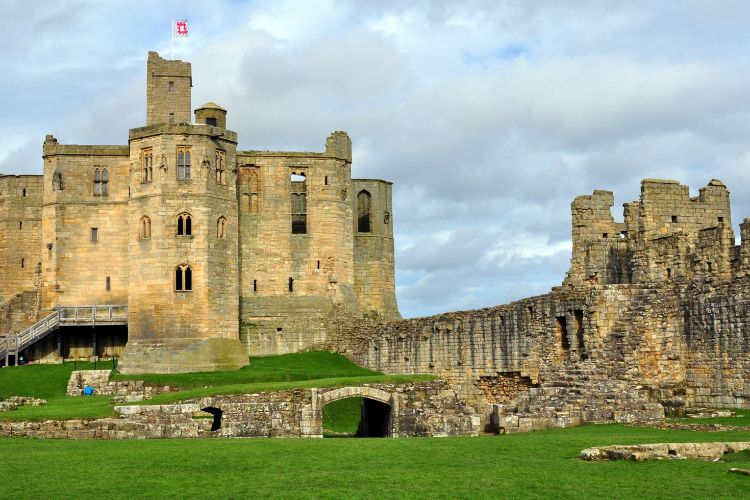 Warkworth Castle and Hermitage