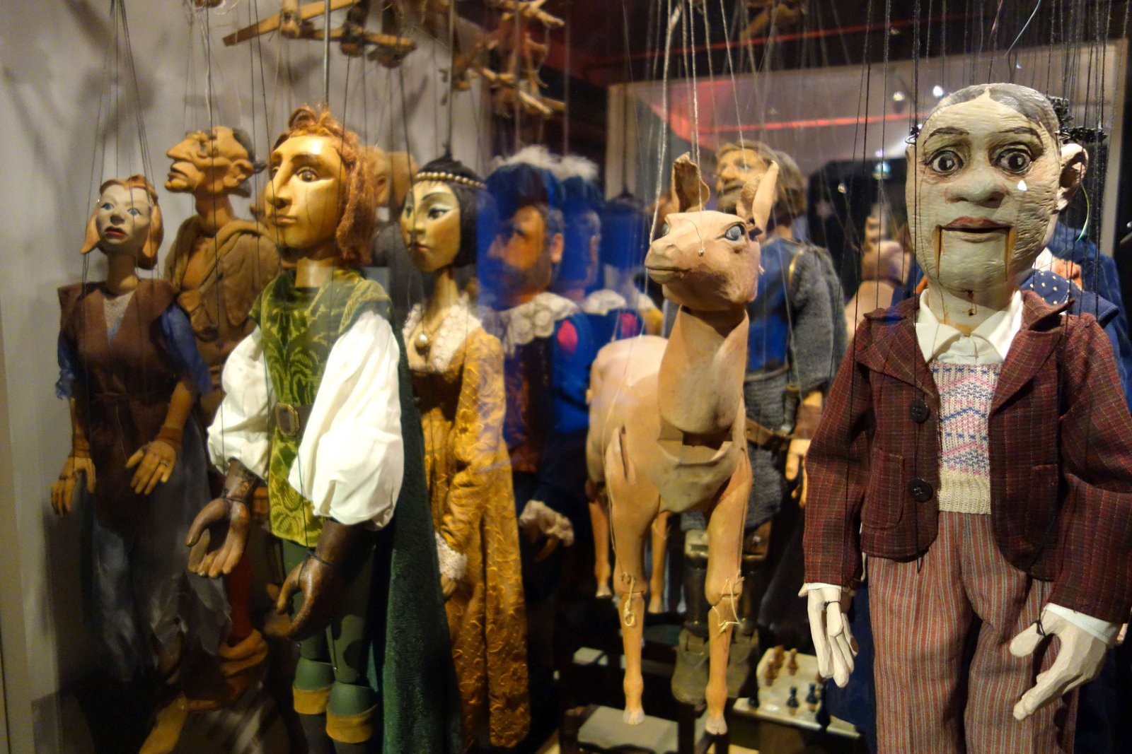 Museum für Sächsische Volkskunst mit Puppentheatersammlung