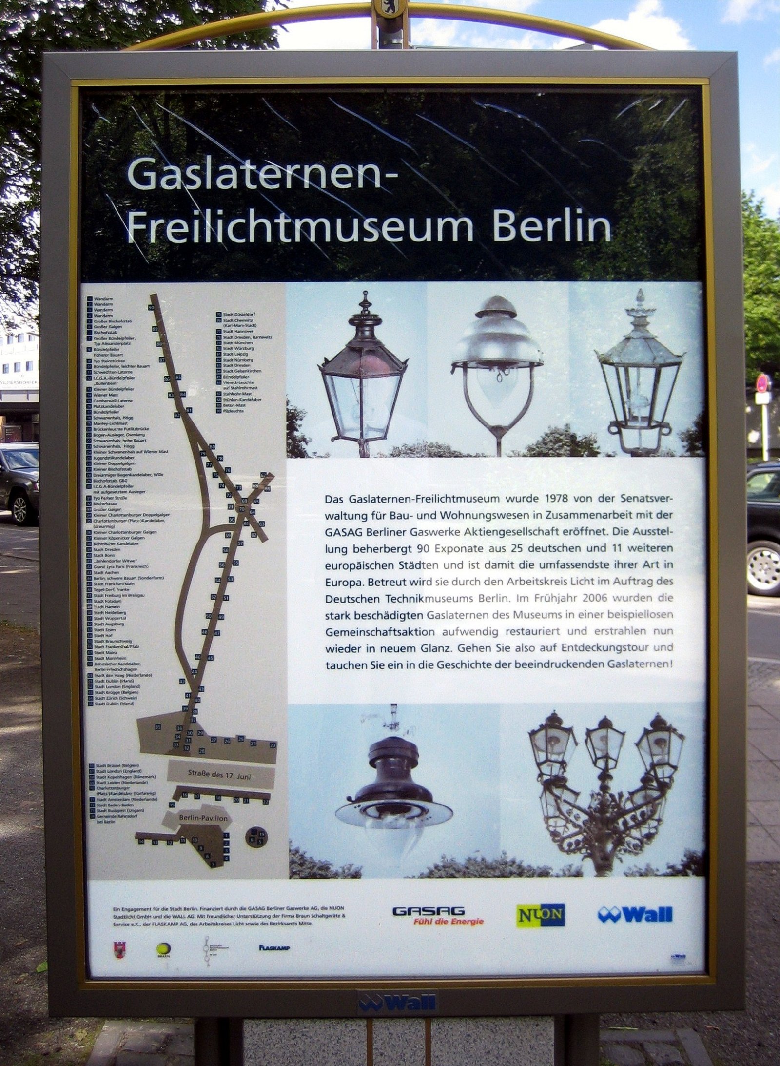 Gaslaternen Freilichtmuseum