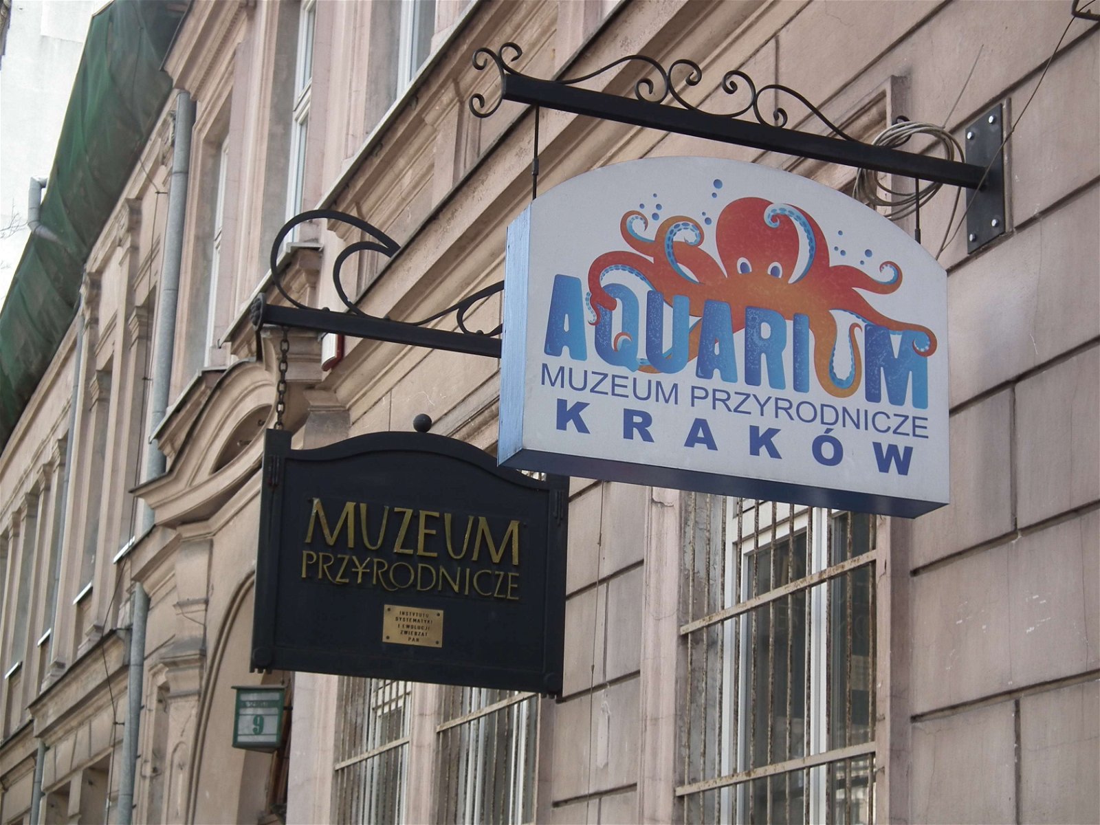 Aquarium and Museum of Natural History in Krakow