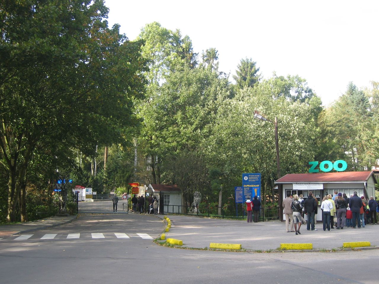 gdańsk oliwa zoo mapa