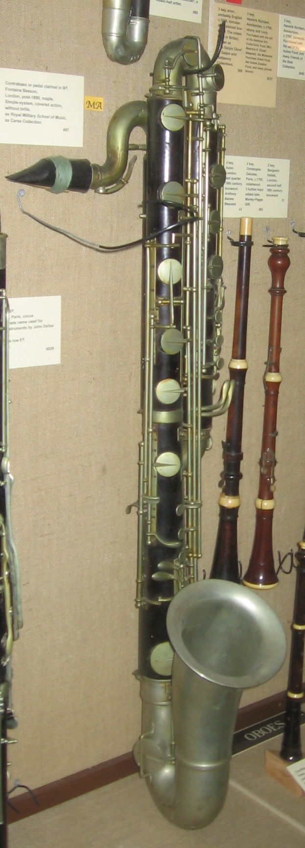 Collection Bate d'instruments de musique