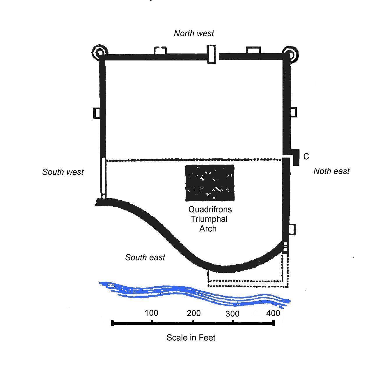 Richborough Roman Fort and Amphitheatre