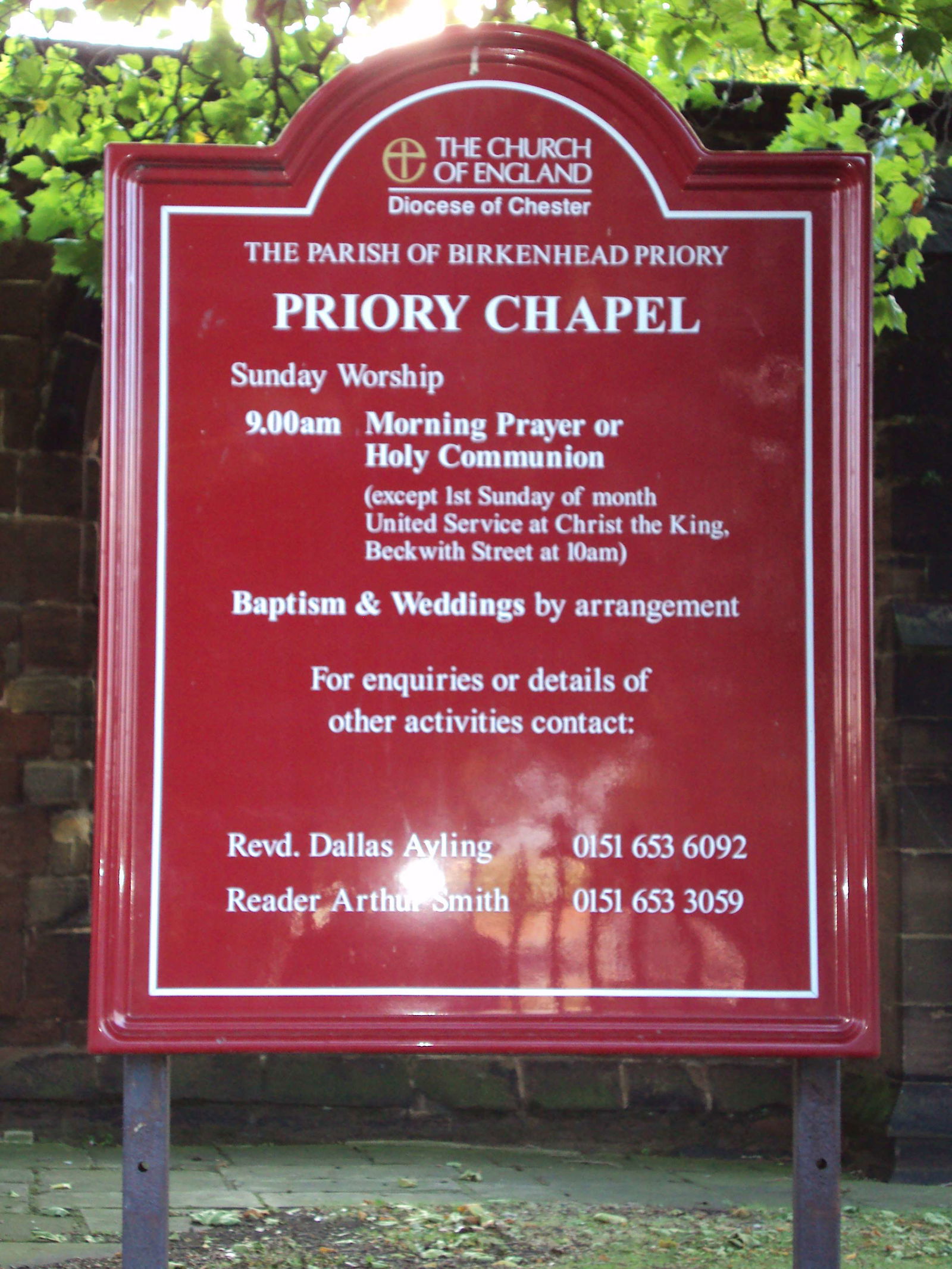 Birkenhead Priory and St Mary's Tower