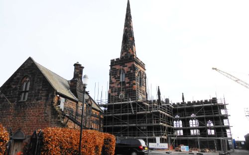 Birkenhead Priory and St Mary's Tower